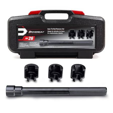 Powerbuilt Inner Tie Rod Remover Set Kit26 648607